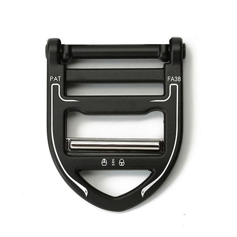 38Mm Breedte Riem Tactische Gesp Zinklegering D-Ring Zwarte Gespen Voor Bagage Kleding Singels Clip Voor diy Accessoire