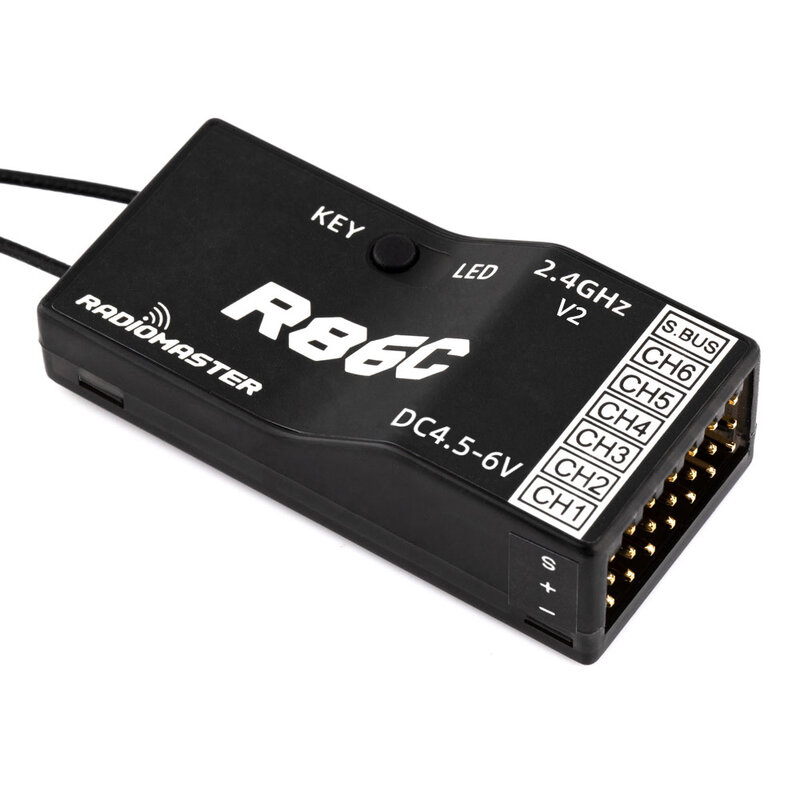 Radiomaster R81 R84 R86 R86C R88 R161 Receiver SBUS RSSI V2.0 for FRSKY D8 D16 TX16S SE RC