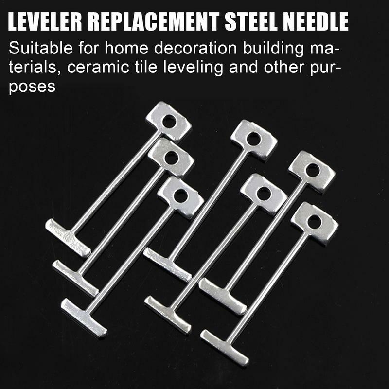 Wall Tile Leveling Needle Reusable Spare Steel Tile Positioner Level Adjuster Pin Tiling Construction Tools For Building Walls &