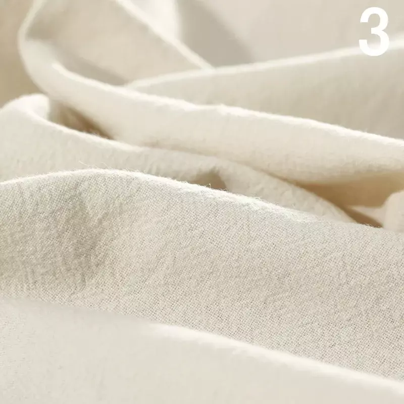 Tessuto di bambù lavato cotone lino al metro per gonne abbigliamento pantaloni abiti decorativi cucito semplice drappo panno sottile estivo