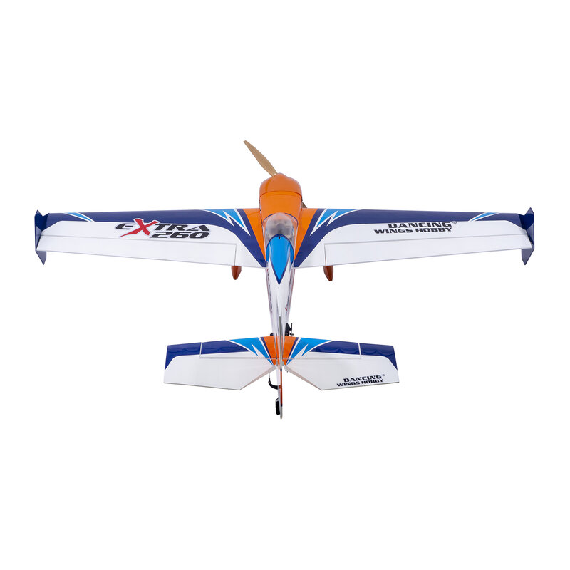Nuovo Kit ARF Balsawood RC aereo taglio Laser Balsa legno aeroplani XCG02 Extra-260 Wingspan 1540mm modelli di aeroplani RC fai da te
