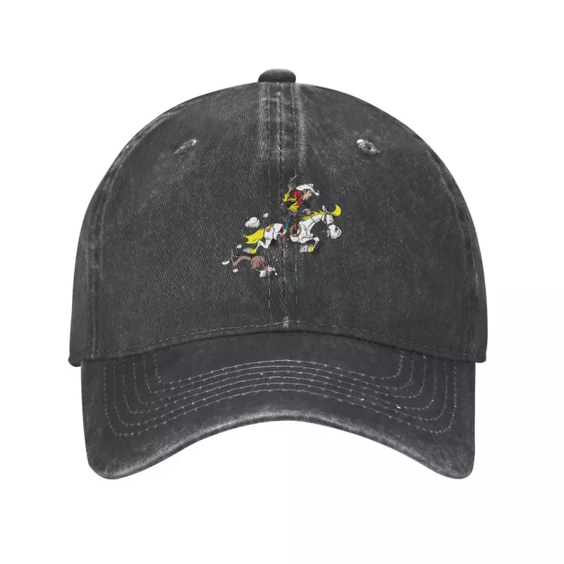 Lucky Luke-Sombrero de vaquero para hombre y mujer, gorra de béisbol, ropa de Golf, envío directo