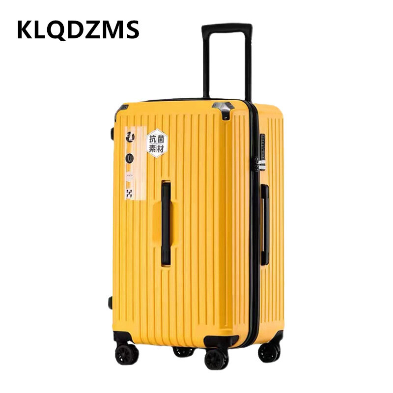 KLQDZMS-Equipaje de gran capacidad para PC, Maleta rodante con ruedas, 22, 24, 26, 28, 30, 32 y 34 pulgadas