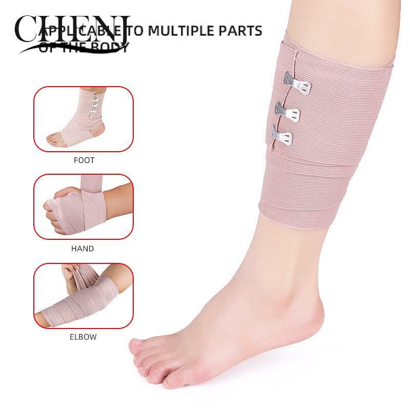 4.5M/rolka wysokiej bandaż elastyczny gumka bandaż sportowy opaska uciskowa do koszykówki i bandaż ochrona kolan