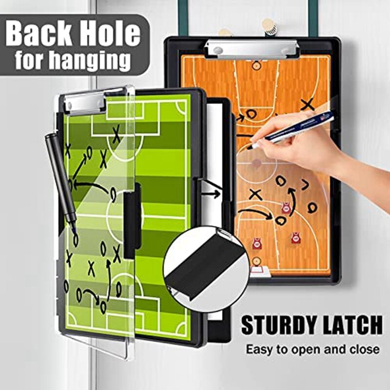 Clipboard With Storage,13.3X9.5 In With 2 Compartment Storage,Dry Clip Boards Duty Clipboard Plastic Nursing Clipboard