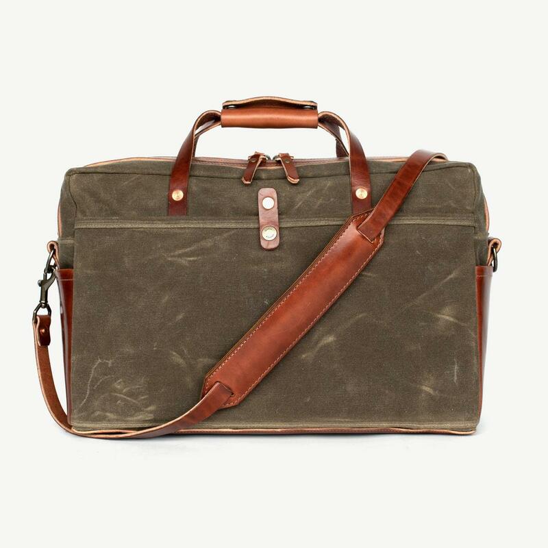 COURIER BRIEFCASE - FIELD TAN