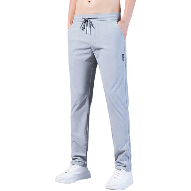 Nowe spodnie dresowe dla joggerów męskie spodnie ściągane sznurkiem casualowa wygodna dresy Plus rozmiar spodenki do ćwiczeń szybkoschnące spodnie dresowe Stretch
