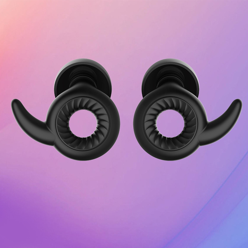 Tapones de silicona antirruido para los oídos, protección auditiva para conciertos, impermeables, ayuda para dormir reutilizable, productos de aislamiento acústico