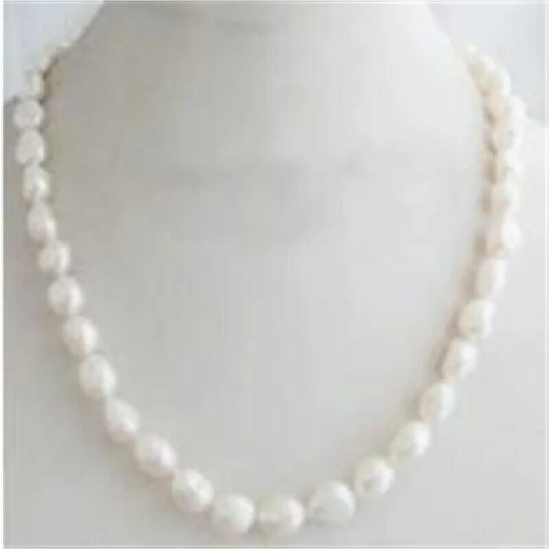 New Fashion Girl Cheap Natural Price Freshwater Pearl Necklace Color Baroque Pink Blue Red Pink Red Pearl Necklace Gift