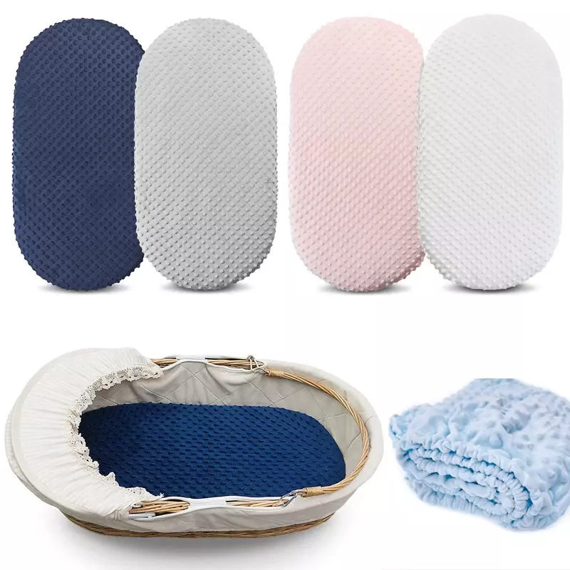 Seprai buaian bayi Universal, lembar buaian lembut elastis untuk tempat tidur bayi dan anak laki-laki dan perempuan