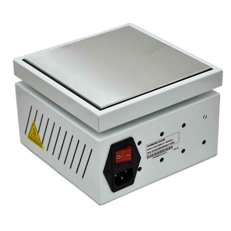 Stazione di riscaldamento 150*150mm piattaforma di preriscaldamento digitale stazione di riscaldamento elettronica per la manutenzione della piastra riscaldante per la riparazione dello schermo LCD PCB