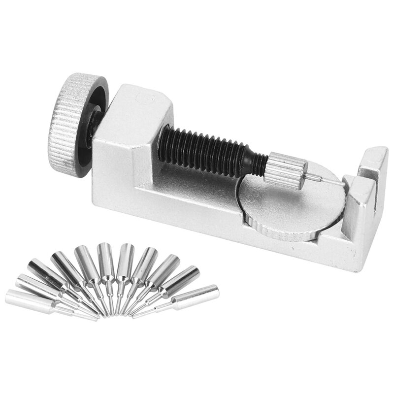 Watch Link Remover Kit, Watch Band Removal Tool, Watch Sizing Pin Removal, 12 Extra Punch Pins