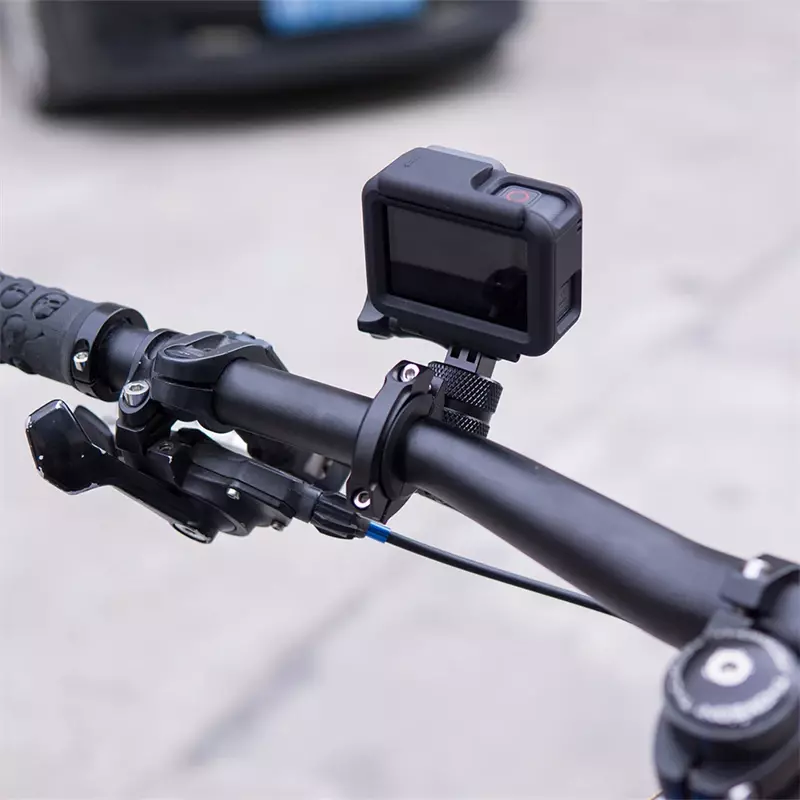 ZTTO-EIEIO度回転のモーションカメラハンドル,マウンテンバイクマウント,黒のgoproマウント,固定ブラケット,360度回転,自転車アクセサリー