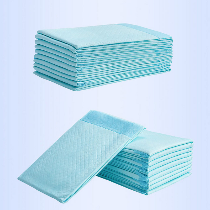 Pañal desechable para adultos, almohadilla de absorción de agua, transpirable y a prueba de fugas, para el cuidado de la cama, 20 piezas