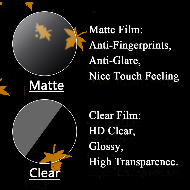 Voor Garmin Instinct 2 2S Solar Tij Tactische Ultra Clear Glossy / Matte Screen Protector Soft Slim Film-niet Gehard Glas