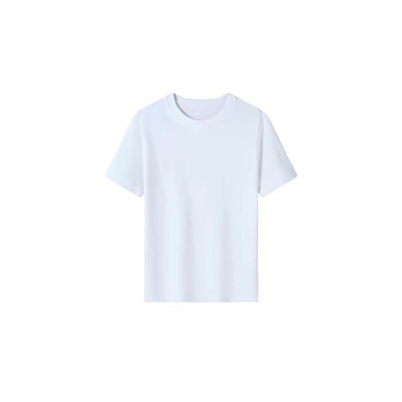 T-shirt grande taille pour femmes, 5XL, couleur unie