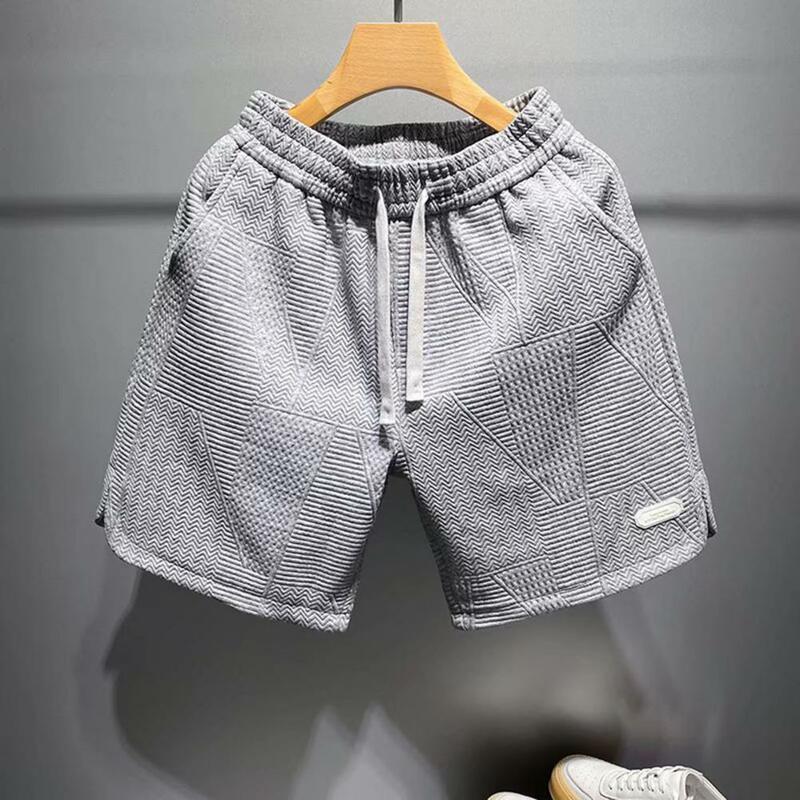 Pantalones cortos informales para hombre, ropa deportiva Coreana de alta calidad, Harajuku, High Street, con cordón, novedad de 2023