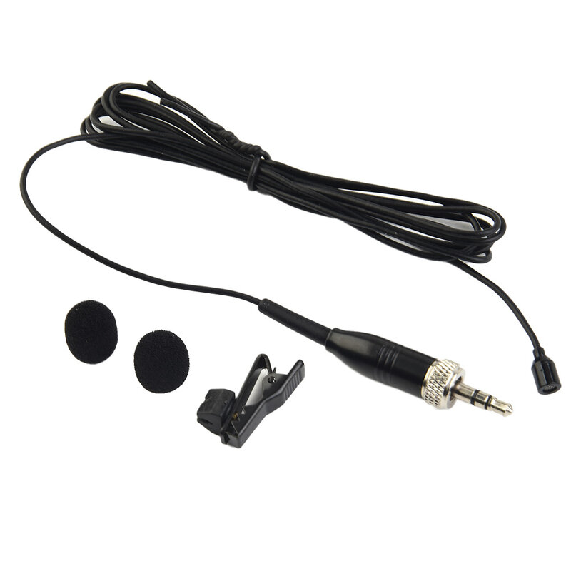Microfono omnidirezionale con Clip per bavero Lavalier 3.5MM per accessori per strumenti musicali con sistema Wireless