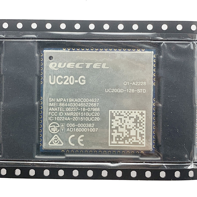 Quectel-UMTS/HSPA + Módulo Global com Receptor GNSS, UC20-G, Poderoso, 800 MHz, 850 MHz, 900 MHz, 1900 MHz, 2100MHz