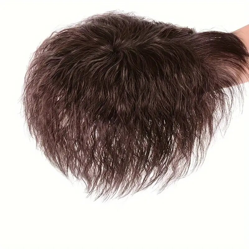 Topper per capelli ricci con fermaglio per capelli sintetico Bang nelle estensioni dei capelli naturale alla ricerca di accessori per capelli per uso quotidiano