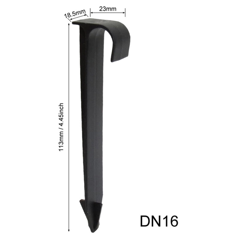 Наземный колпачок 50X DN16 типа C для полиэтиленового шланга капельного орошения, держатель для трубы, заземляющие колпачки, держатель для оросительной трубы, колпачки