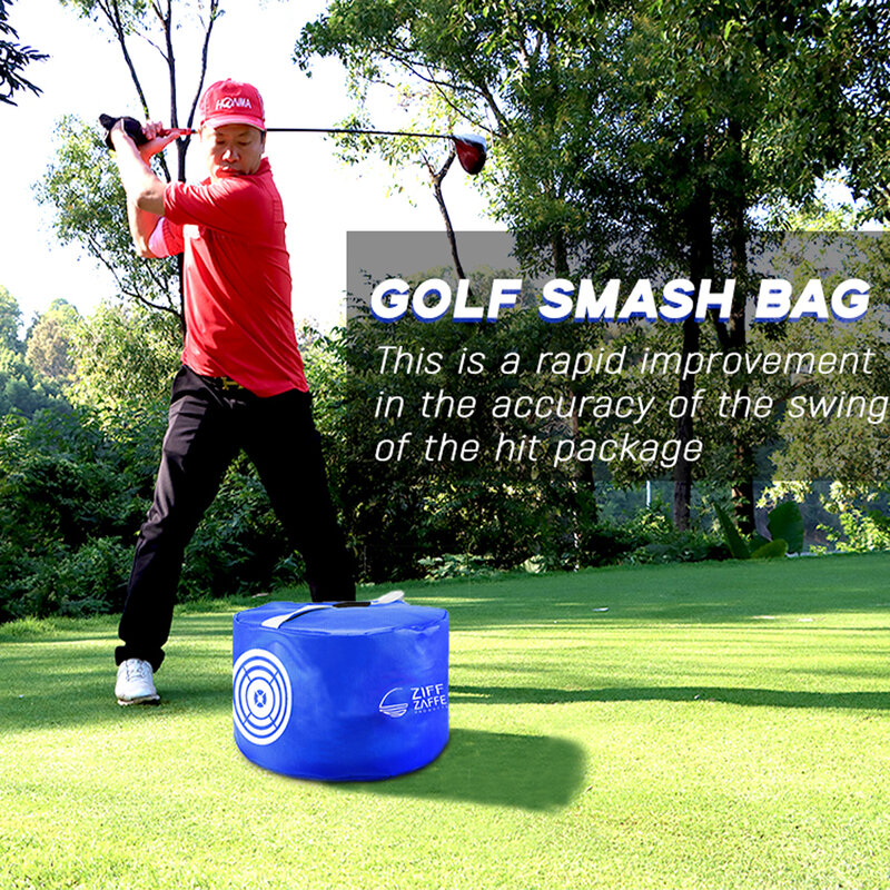 Bolsa de Golf Impact Power Smash, bolsa para golpear, Ayuda de entrenamiento de Swing de impacto, entrenador de Swing de Golf, bolsa de práctica de Golf