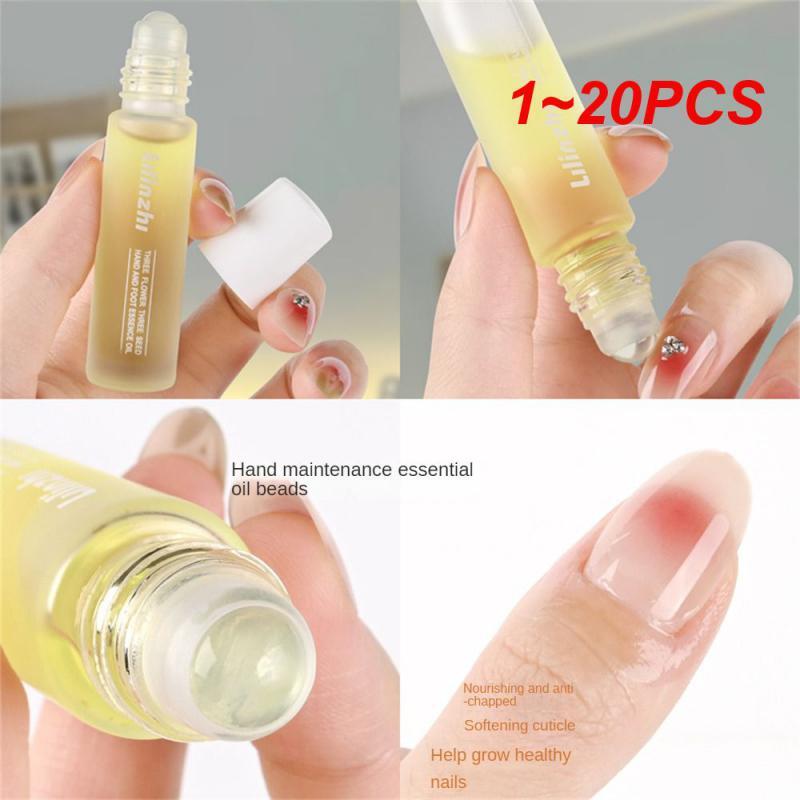 1~20PCS Natural Plant Extract Hand Serum Skin Care Hydrating Hand Essential Oil Roll On Beauty Health Anti-chapped Hand Care