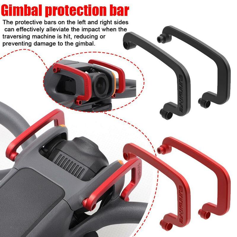 Gimbal Bumper for dji Avata 2 Drone Anti-Collision Aluminum Alloy Protective Bar Camera Lens Protector Bumper Accessory