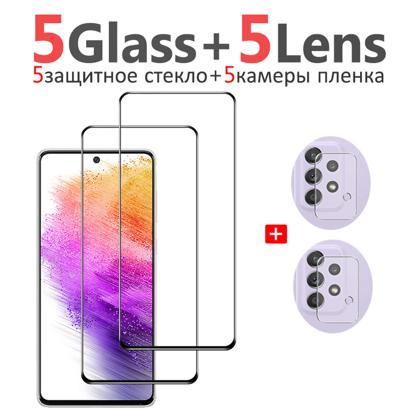 Dán phim Samsung A53 cristal A53 + kính cho Samsung Galaxy A 52 A32 A03S A52S A53 5G bảo vệ màn hình Galaxy A 53