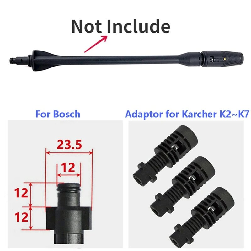 압력 와셔 어댑터, Bayonet 피팅 어댑터, Lavor Bosch-Karcher K 시리즈 변환 어댑터, 커플링 커넥터