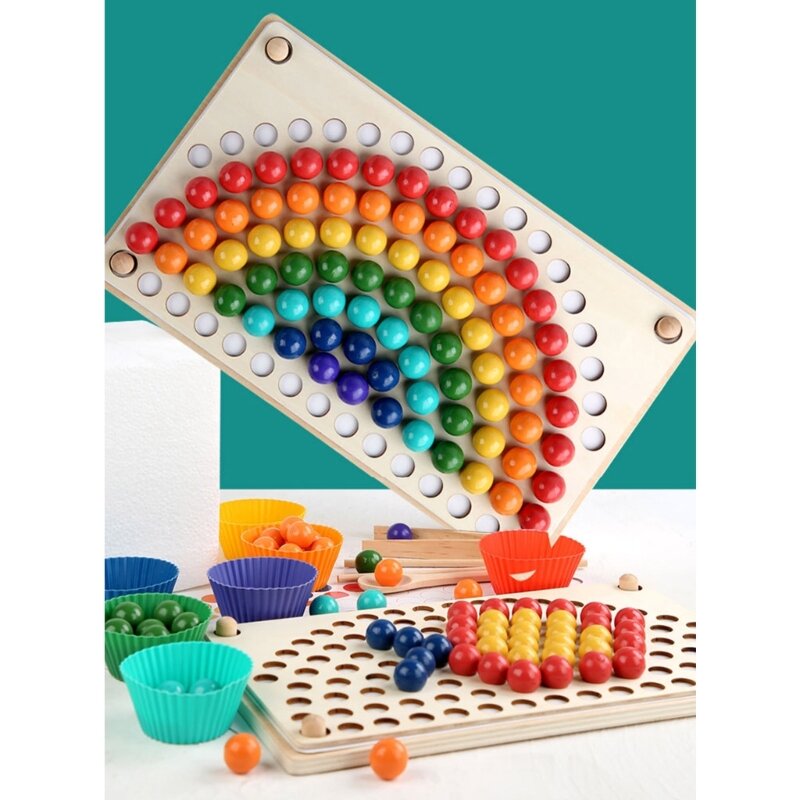 Kids Sorting Toy Portable Educational Toy for Fine Motor & Sensory Toy Interactive for Play Supplies for Toddlers
