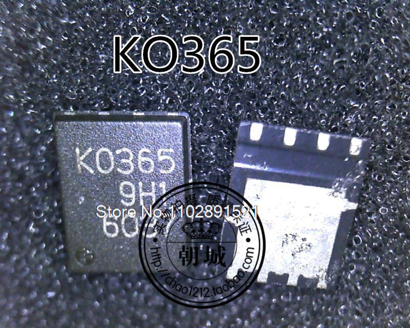 KO365 RJK0365 K0365 QFNMOS, 로트당 10 개