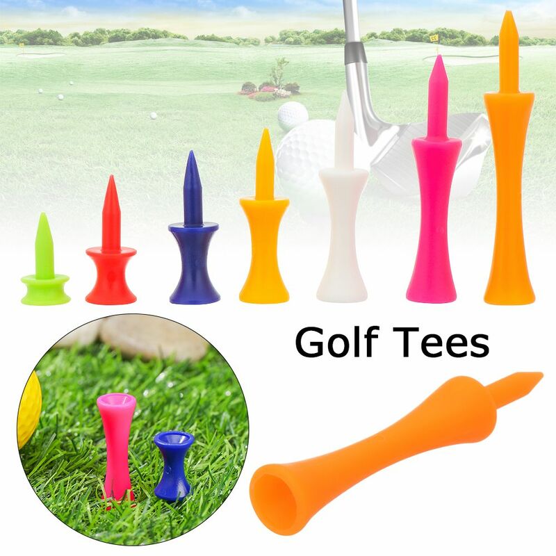 Golfmat Sportonderdeel Kleurrijke Training Oefenaccessoires Duurzaam Rubber Golf Tees Duurzame Golfer Bal Tees Houder