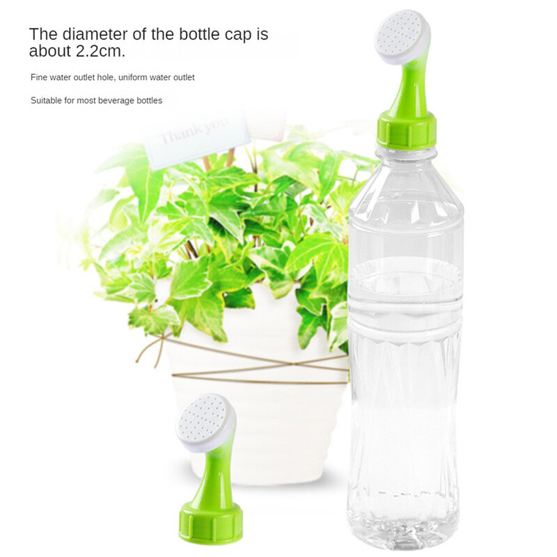 Irrigatore portatile per bottiglie irrigatore in PVC Spray per irrigazione vaso per piante ugello per fioritura strumenti testa per irrigatore irrigazione da giardino