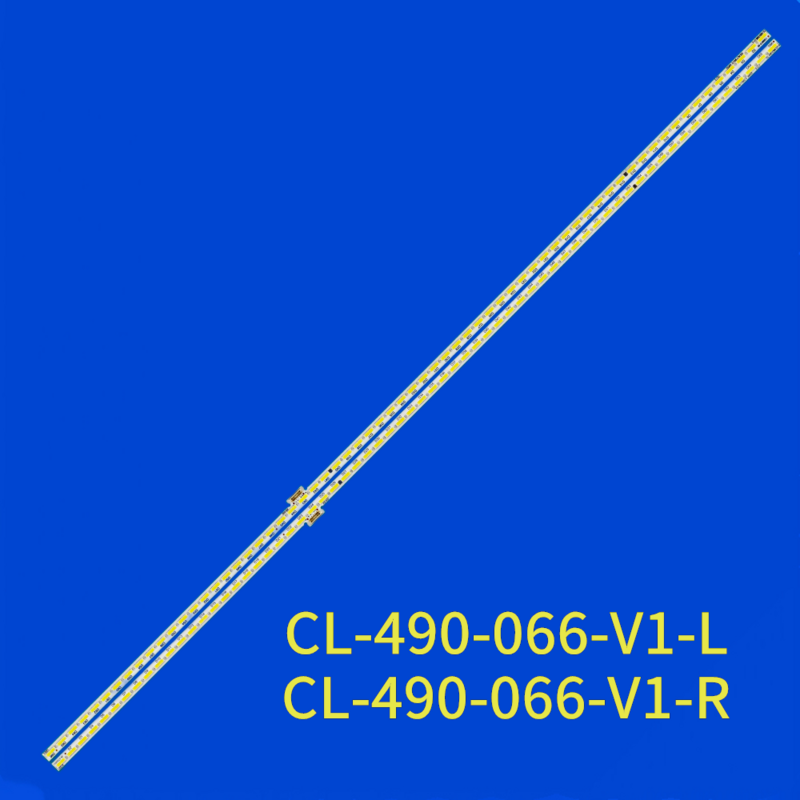 แถบไฟ LED สำหรับ49PUS7181 49PUS7101/12 TPT490U2-EQLSHA.G CL-490-066-V1-R CL-490-066-V1-L