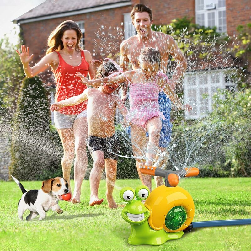 Mainan bisbol Sprinkler air untuk anak-anak, permainan luar ruangan, bisbol air semprot permainan air untuk musim panas halaman belakang halaman rumput kolam pesta menyenangkan