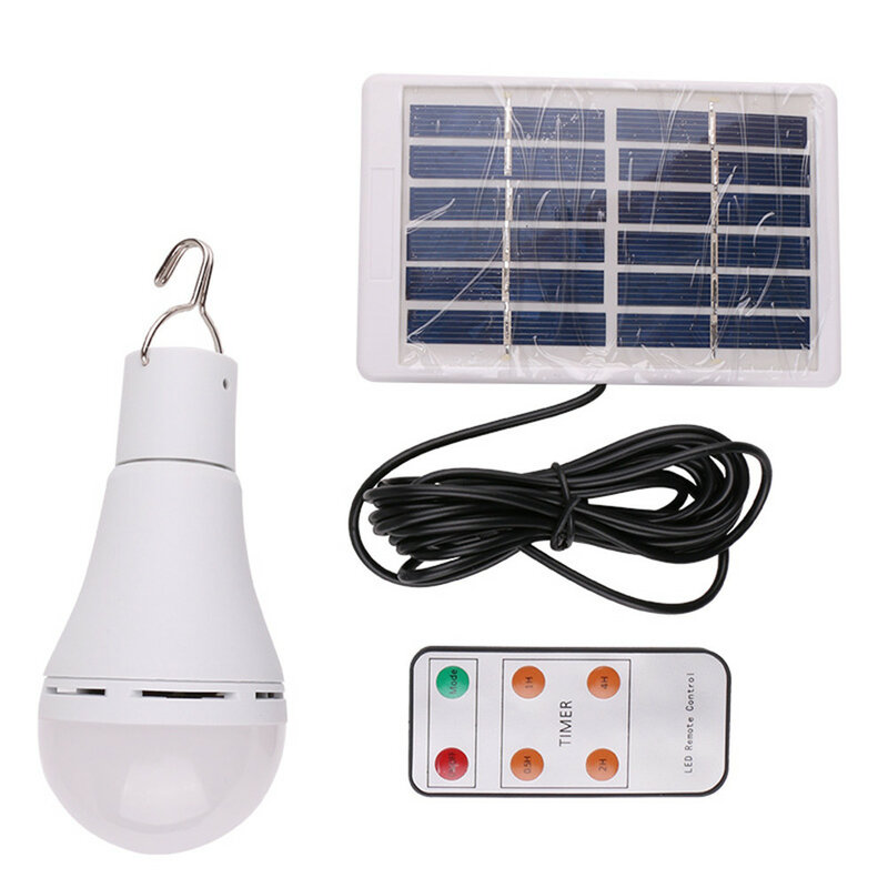 Modalità 20 COB LED lampadina solare lampada a sospensione portatile lampada a energia ricaricabile USB per lampada da tenda solare da campeggio all'aperto