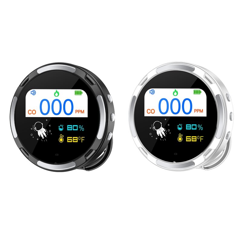Carbon Monoxide Detector Household Air Quality Monitor Portable Carbon Monoxide Detector