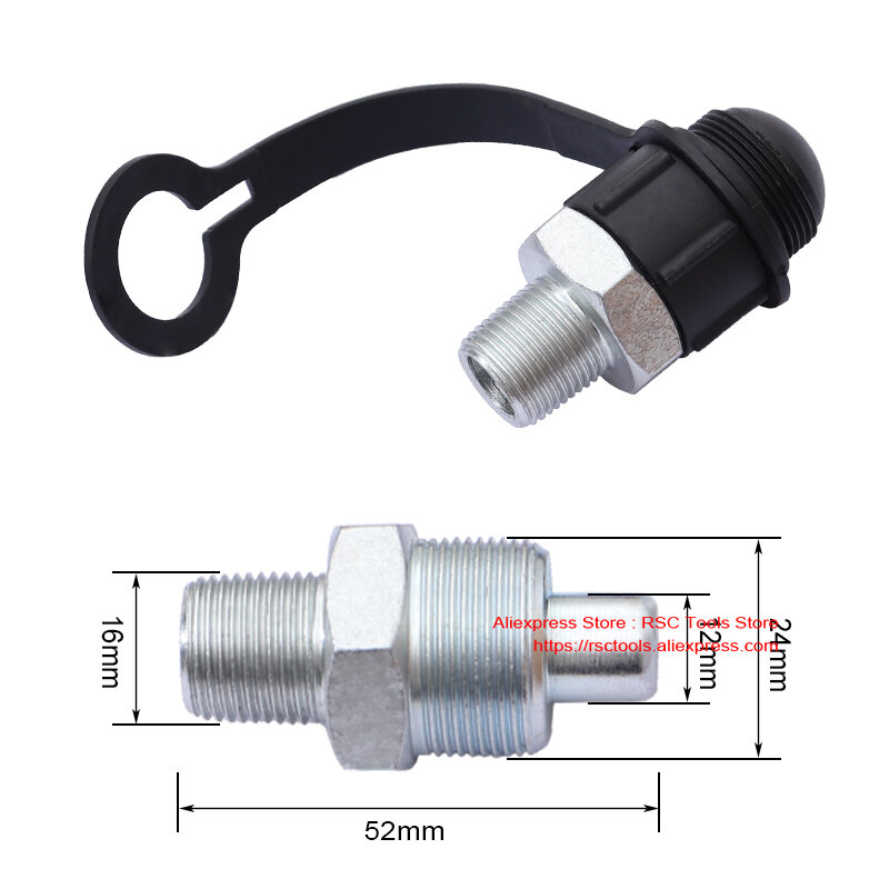 Zg3/8 accessori per utensili idraulici a innesto rapido idraulico Set di giunti rapidi idraulici