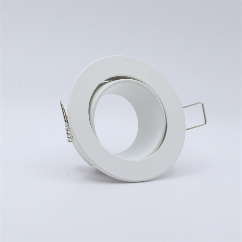 Supporto Led MR16 regolabile alogeno bianco/Led Spot Light Frame portalampada Downlight accessori ritaglio 70mm
