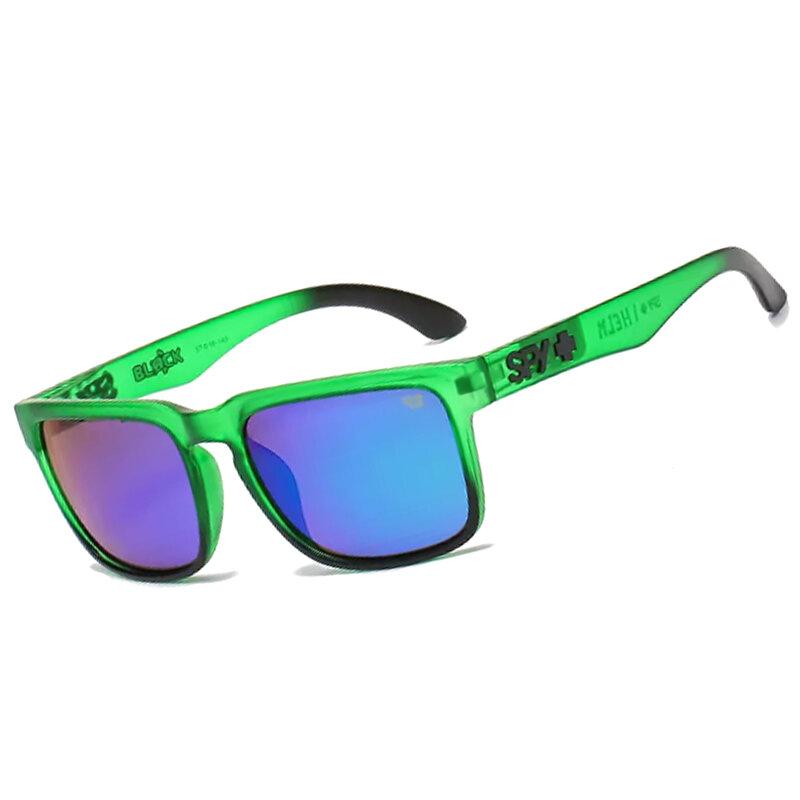 Szpiegowskie okulary przeciwsłoneczne dla mężczyzn w stylu retro odblaskowe okulary przeciwsłoneczne dla kobiet na rowerze i okulary do jazdy
