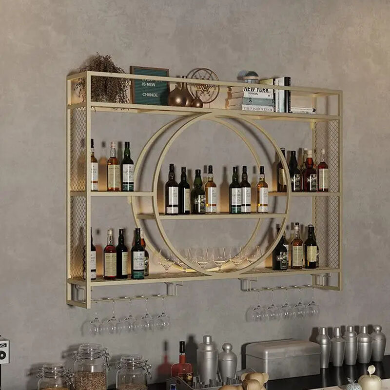 Scaffale Bar Cabinet cucina Designer bagno Display portabottiglie bancone armadietto Reception Bar Para Hogar Bar Equipment