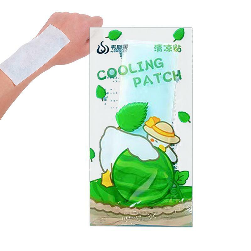 Cool Patches For Fever 2pcs Cooling Relief Pads Fruit Scent Cool Patches Forehead Cooling Patches Soft Small Ice Packs For Kids