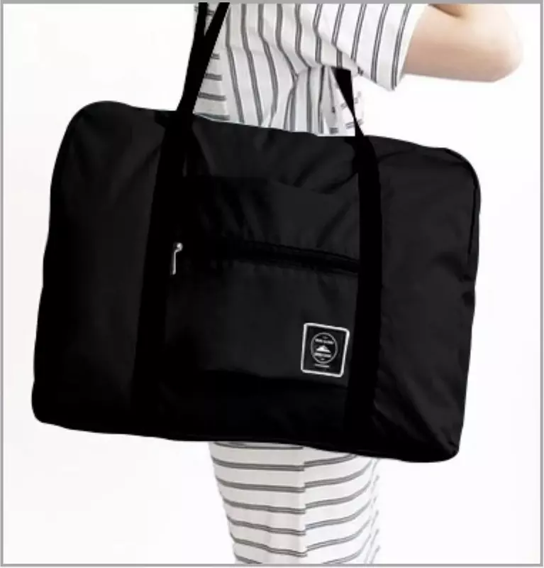 Frauen Männer reisen Lagerung Kleidung Verpackung Veranstalter faltbare Reisetaschen Nylon große Kapazität Tasche Gepäck wasserdichte Handtaschen