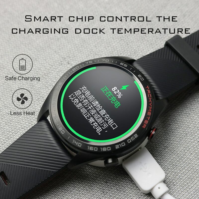Cargador de Base de reloj inteligente para Huawei Watch GT2 GT GT2e Honor Watch Magic 2, Cable de carga rápida magnético inalámbrico USB C
