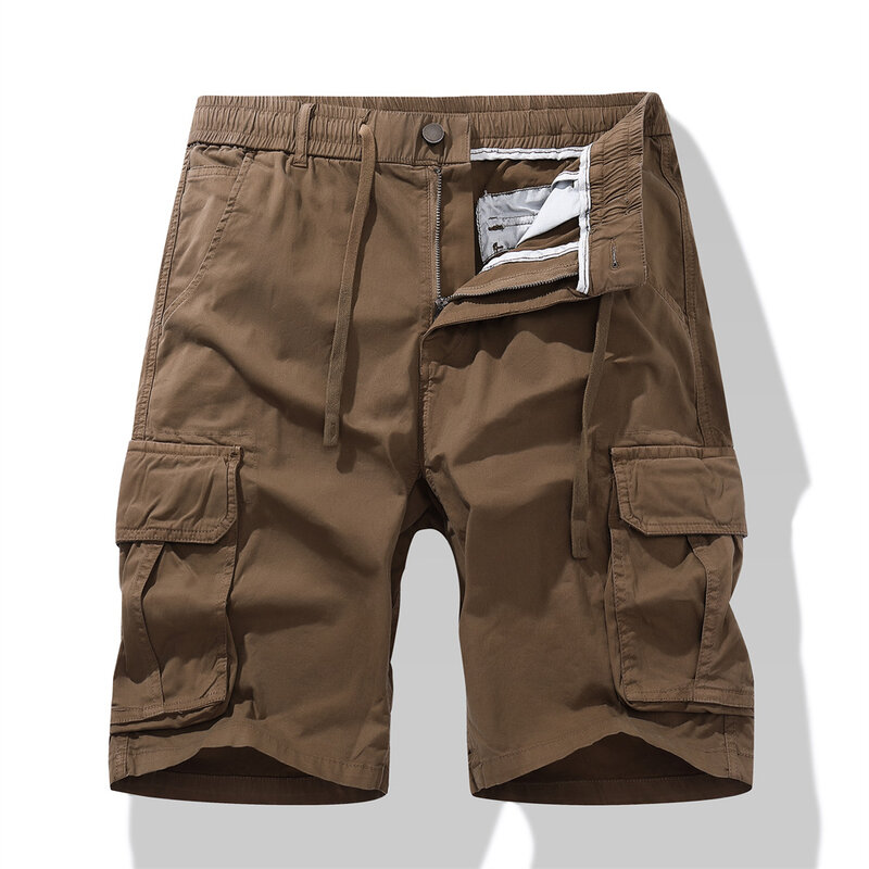 Pantalones cortos deportivos para hombre, Bermudas de talla grande, medio Pantalón de algodón, holgado, recto, para correr, gimnasio