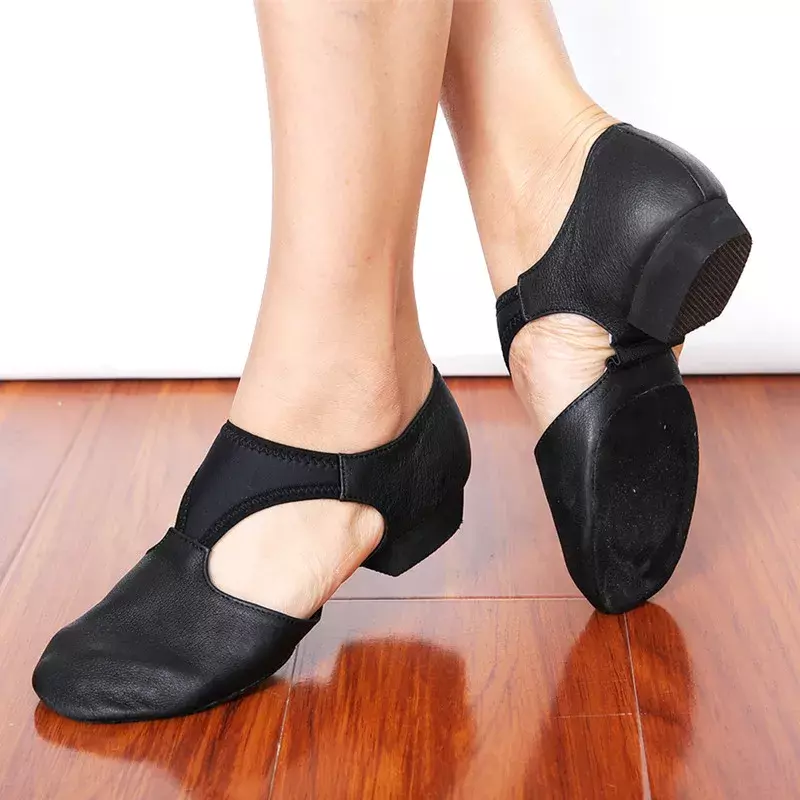 Prawdziwej skóry rozciągliwy łuk greckie sandały buty do tańca jazzowego damskie balet Jazzy taniec nauczyciel tenisówki sandały ćwiczenia siłownia
