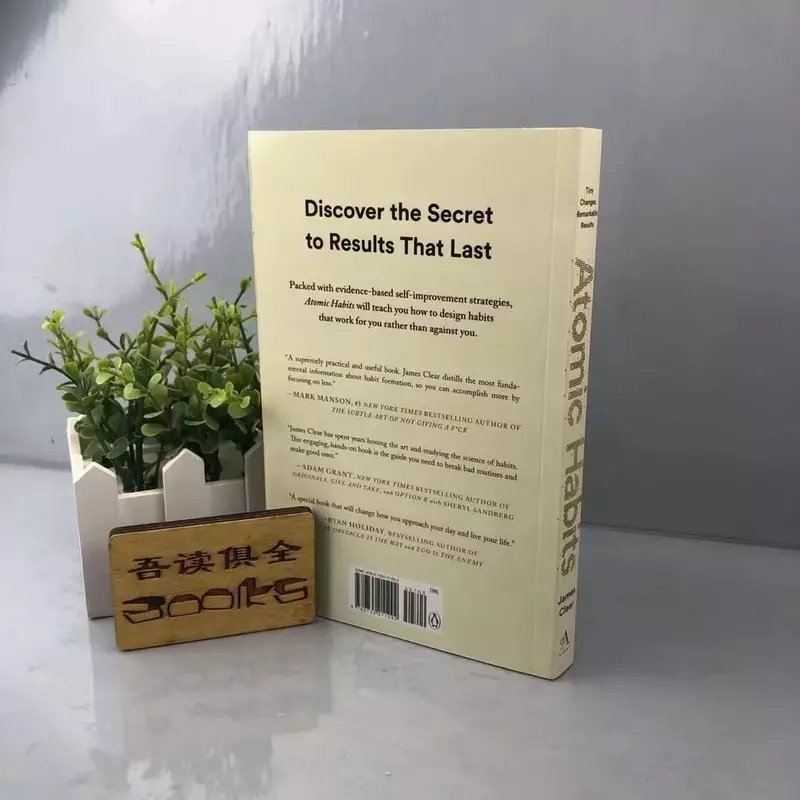 James Clear-buenos hábitos atómicos de autogestión, una forma probada fácil de construir libros de automejora