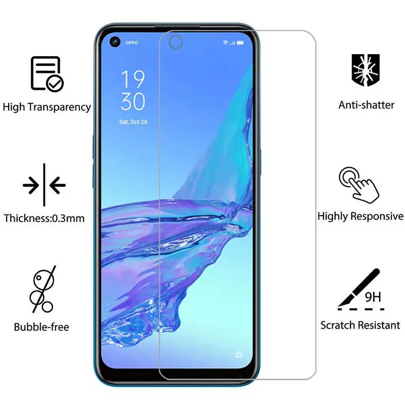 protective tempered glass for oppo a53 5g screen protector on oppoa53 a 53 53a 6.5 safety film opp opo op appo oppa53 opoa53 9h