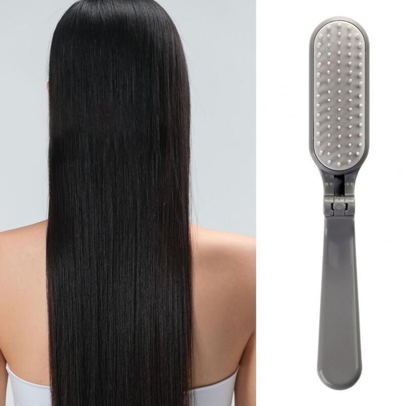 Portátil Hair Comb Set para Viagem, Pente Dobrável, Escova Anti-estática, Ferramenta Styling, Massagem Compact Pocket, Straight
